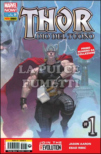 THOR #   171 - THOR, DIO DEL TUONO 1 - COVER A - MARVEL NOW! 